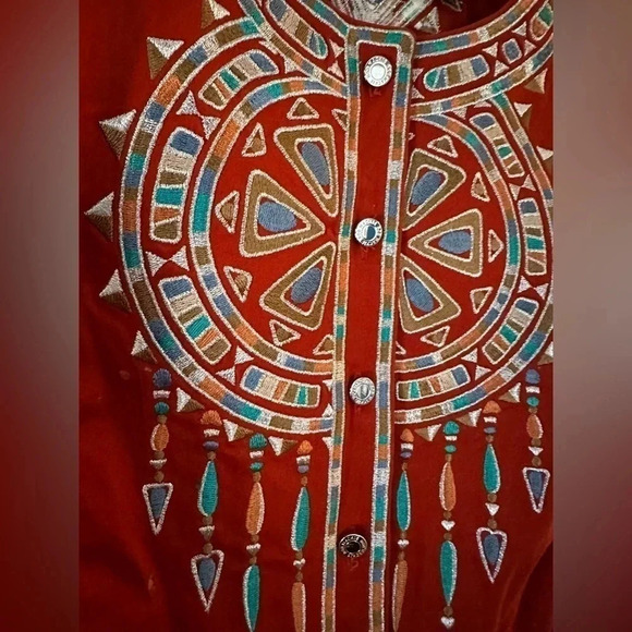 Bob Mackie wearable art jacket size 1 X - Picture 2 of 5